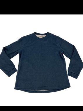 Bc clothing Heritage men’s navy fleece lined crew neck